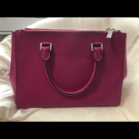 🔴SOLD🔴 Michael Kors Convertible Satchel - Picture 3 of 5